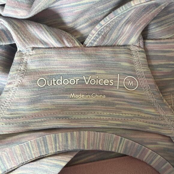 Outdoor Voices Super Bloom Freeform Unitard Medium - Picture 5 of 5